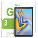 apiker (3 Pack) Galaxy Tab A 10.5 Screen Protector, Tempered Glass Screen Protector for Samsung Galaxy Tab A 10.5 (SM-T590 / SM-T595 / SM-597)