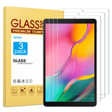 [3 Pack] 2019 Galaxy Tab A 10.1 Screen Protector, apiker High Definition Tempered Glass Screen Protector Fit for SM-T515/T510